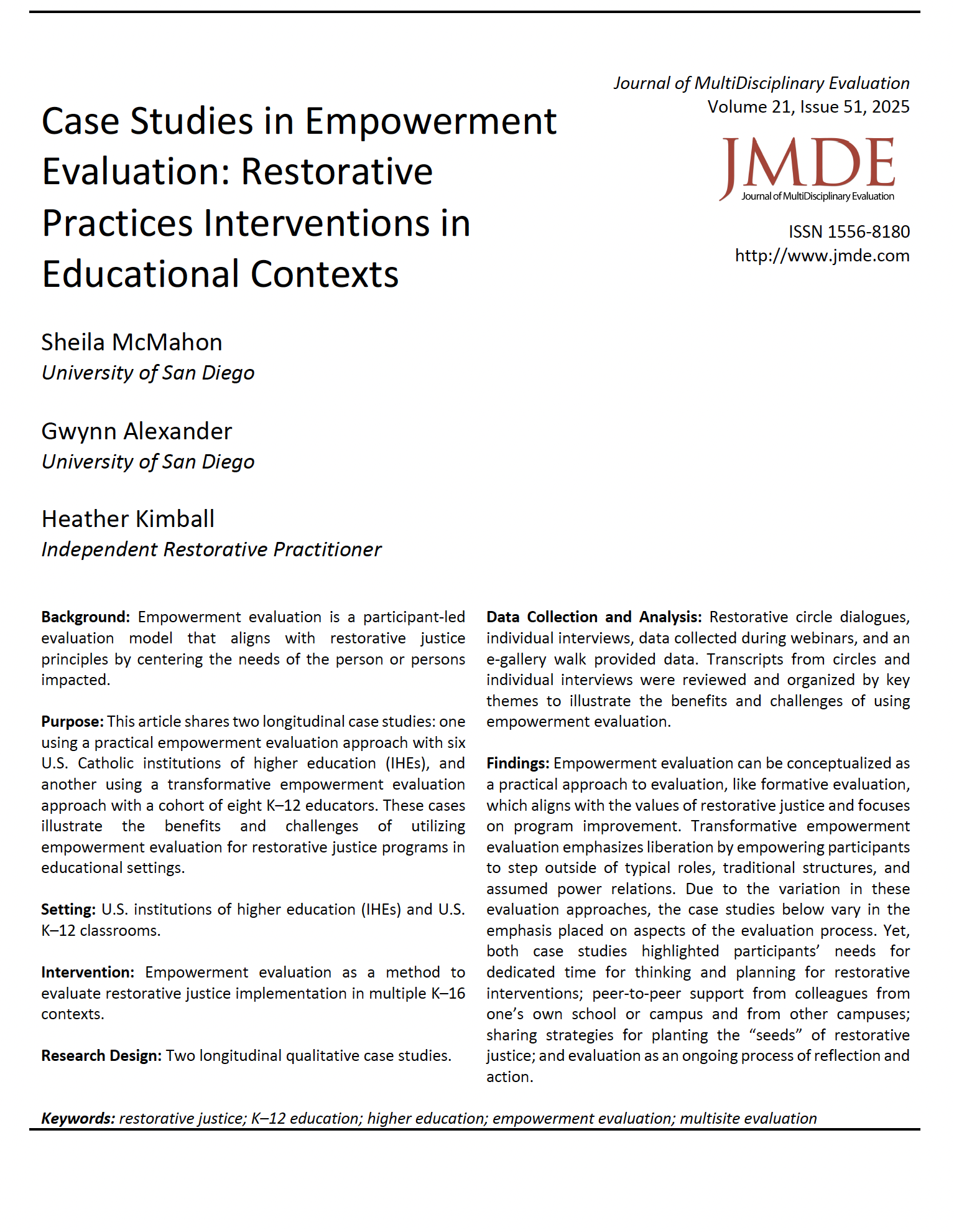 cover page